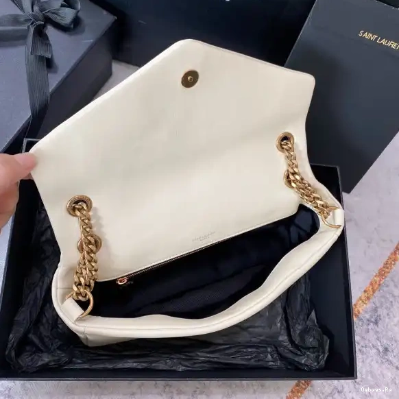 IN YSL CALYPSO LAMBSKIN PLUNGED 0531